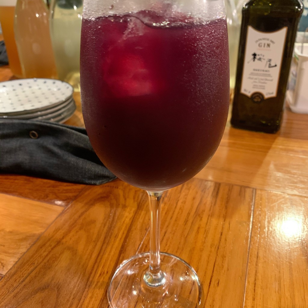 ユーザーが投稿した葡萄ジュースの写真 - 実際訪問したユーザーが直接撮影して投稿した西新宿イタリアンDRA セブンの写真