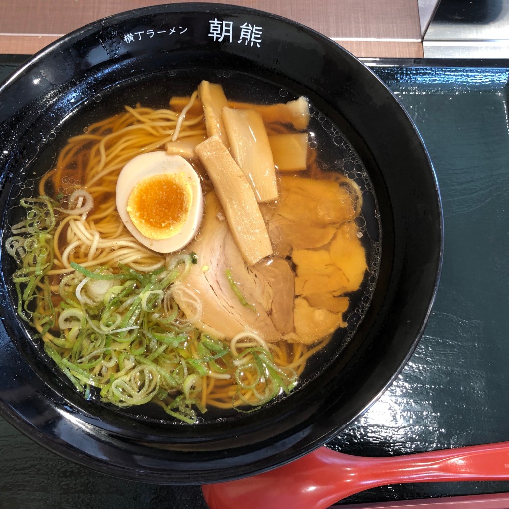 ユーザーが投稿した醤油ラーメンの写真 - 実際訪問したユーザーが直接撮影して投稿した安濃町内多ラーメン / つけ麺横丁ラーメン朝熊の写真