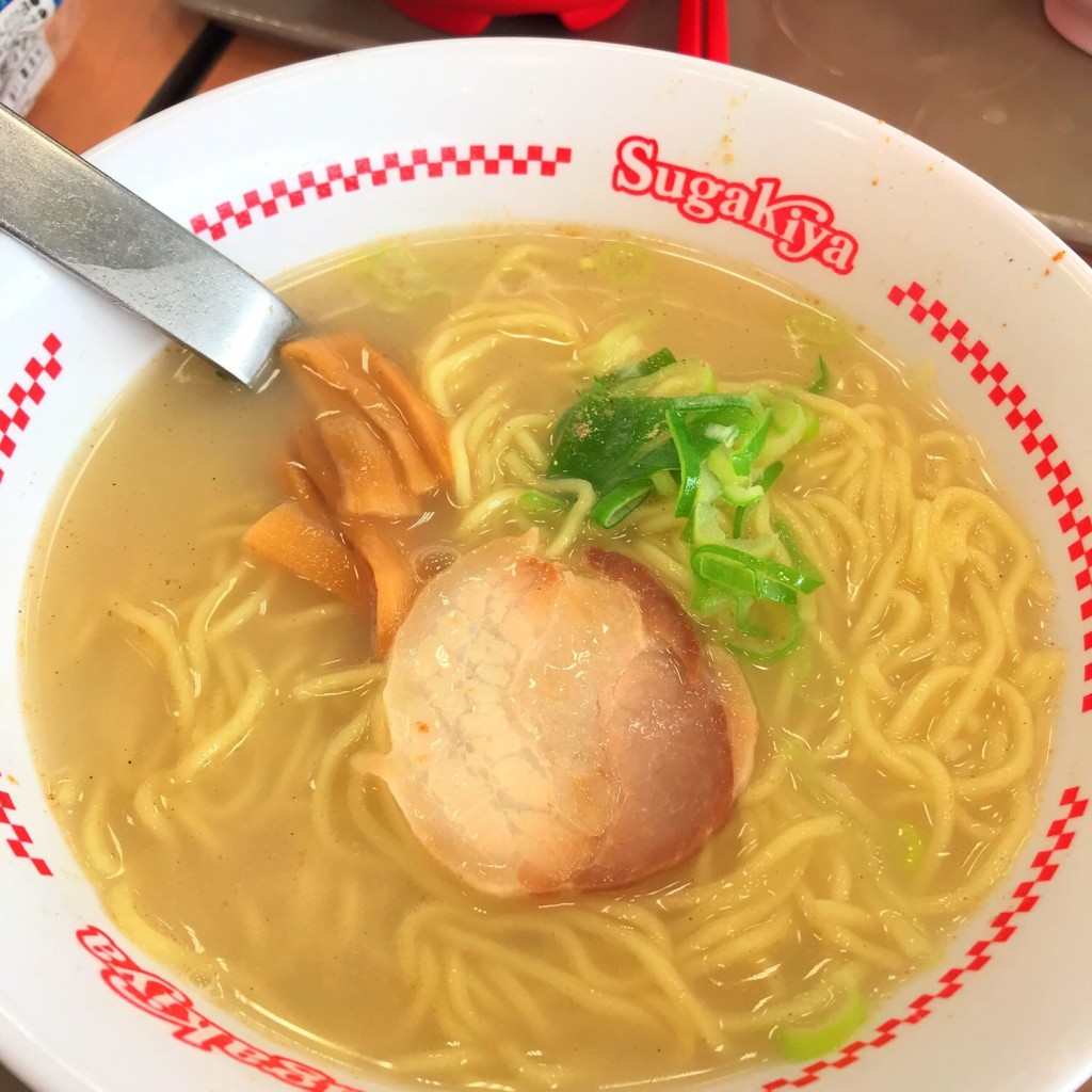 ユーザーが投稿したラーメンの写真 - 実際訪問したユーザーが直接撮影して投稿した三好町ラーメン専門店スガキヤ 三好ベイシア店の写真