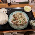 2レバニラ定食 - 実際訪問したユーザーが直接撮影して投稿した南矢名中華料理中華ダイニング 粋の写真のメニュー情報