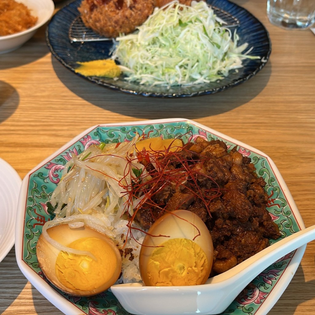ユーザーが投稿した魯肉飯の写真 - 実際訪問したユーザーが直接撮影して投稿した吉祥寺本町魚介 / 海鮮料理キッチンツキウマ 吉祥寺店の写真