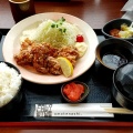 Lunch B北海道定番ザンギ定食 - 実際訪問したユーザーが直接撮影して投稿した東新橋居酒屋北海道 カレッタ汐留店の写真のメニュー情報