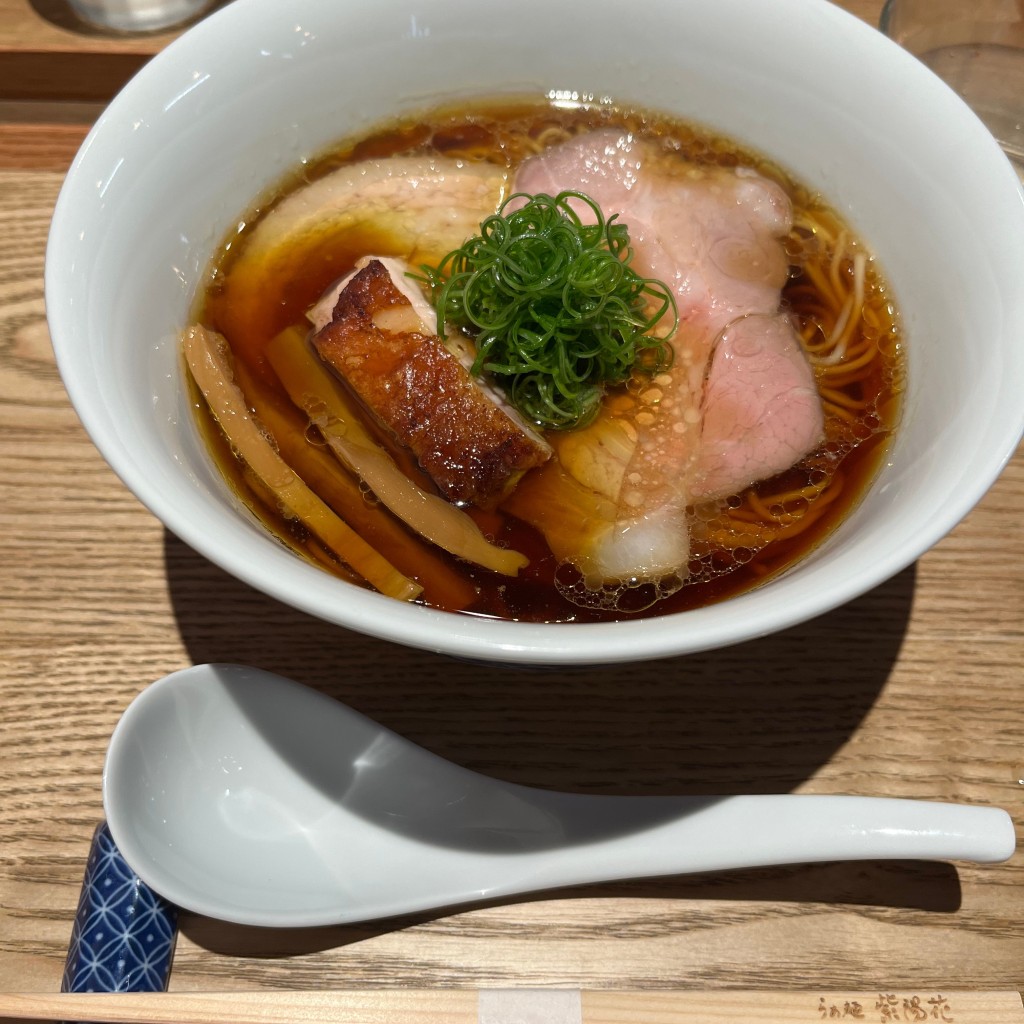 のび太69さんが投稿した八剱町ラーメン専門店のお店らぁ麺 紫陽花/ラァメン アジサイの写真