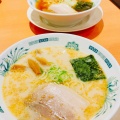 とんこつラーメン - 実際訪問したユーザーが直接撮影して投稿した本町中華料理日高屋 京成船橋店の写真のメニュー情報