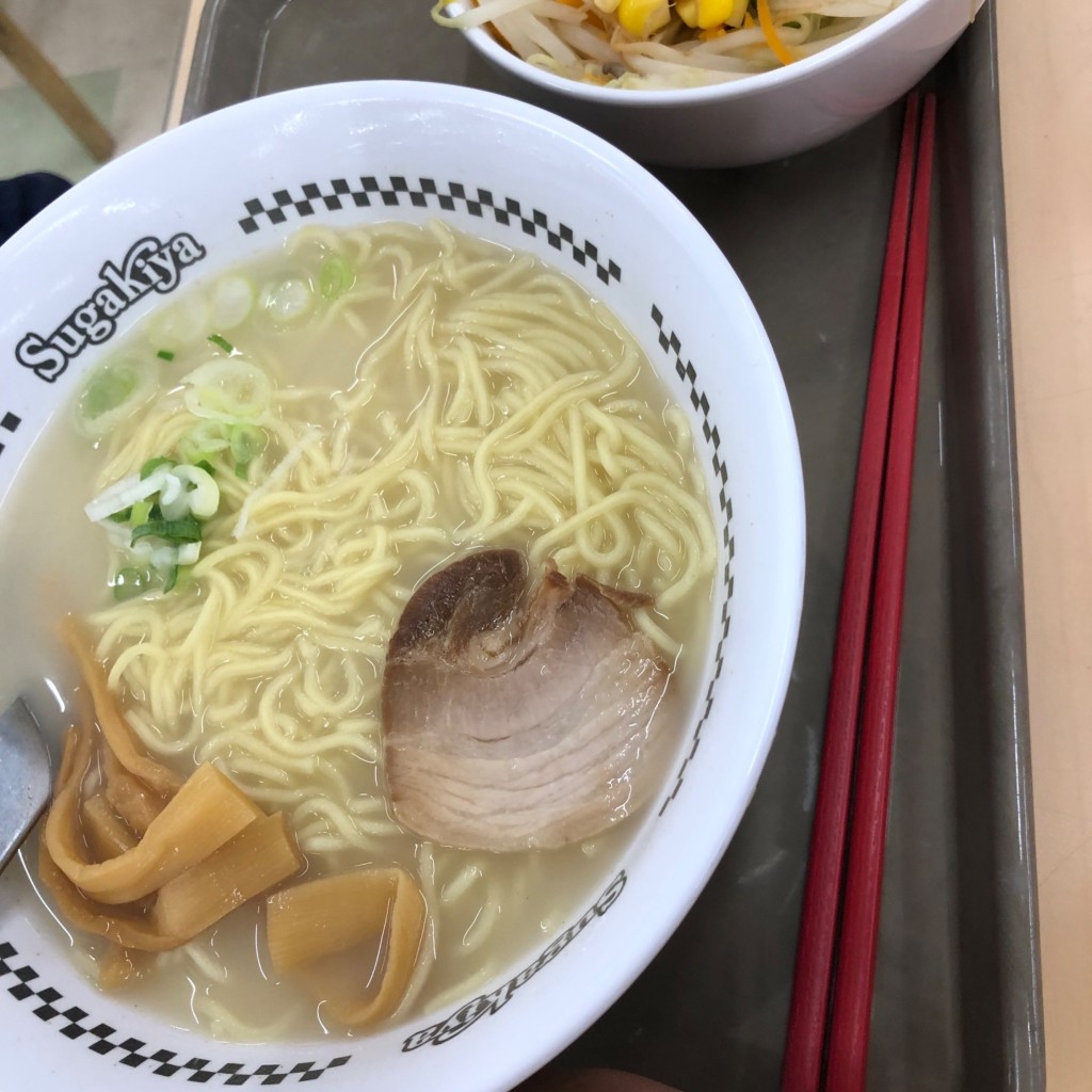 ユーザーが投稿したラーメンの写真 - 実際訪問したユーザーが直接撮影して投稿した南桜町ラーメン専門店スガキヤ アピタ刈谷店の写真