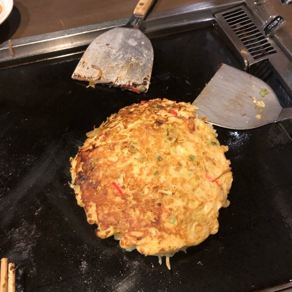 ユーザーが投稿したミックス焼きそばソースの写真 - 実際訪問したユーザーが直接撮影して投稿した南鶉お好み焼き道とん堀 岐阜南店の写真