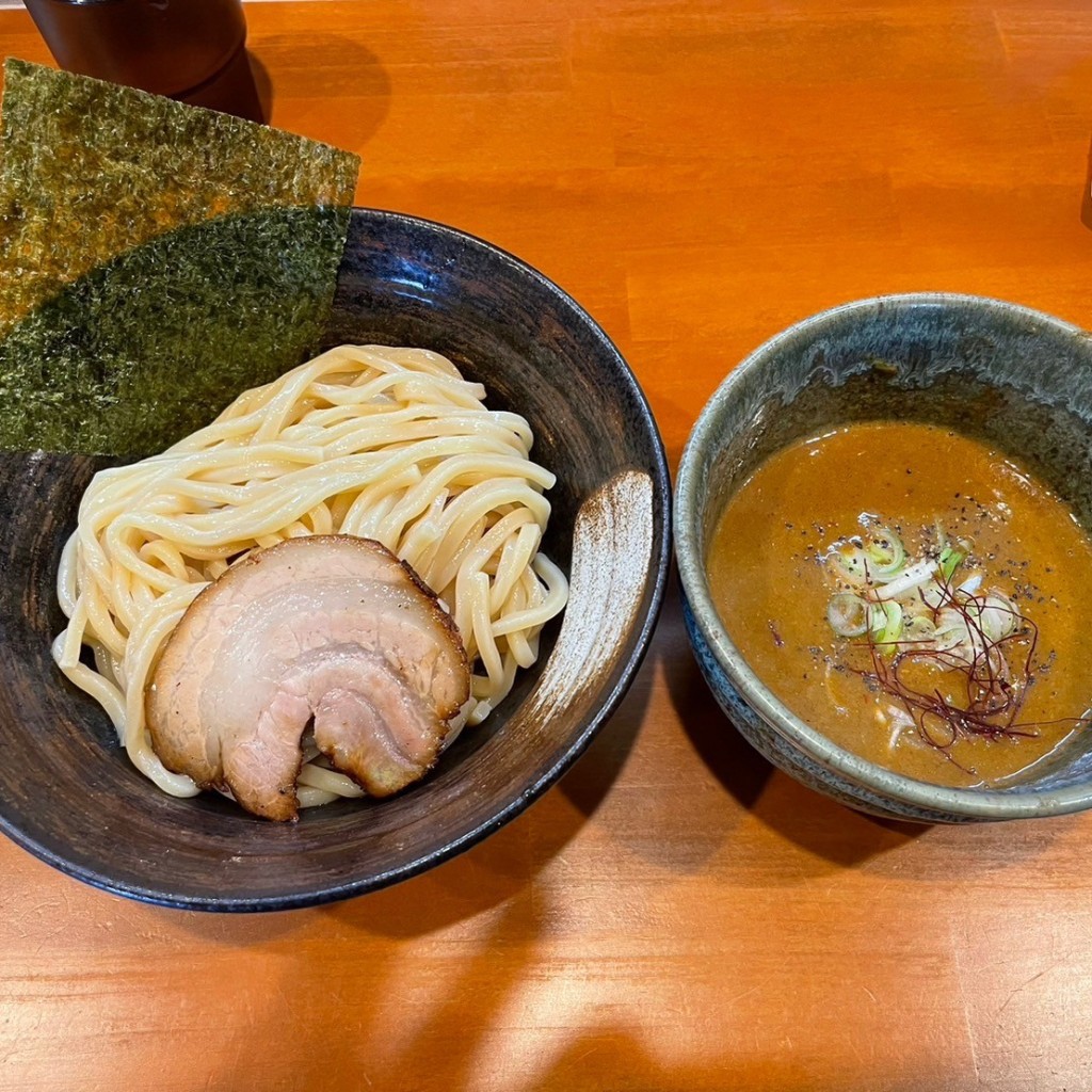 ユーザーが投稿したカレーつけ麺の写真 - 実際訪問したユーザーが直接撮影して投稿した西ハゼ町つけ麺専門店サウンドオブヌードルの写真