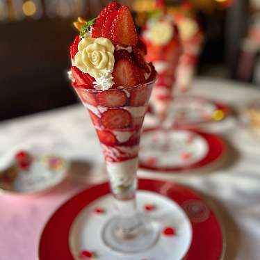 dan子tentenさんが投稿した荒池カフェのお店カフェRosa薔薇館/カフェローザバラヤカタの写真