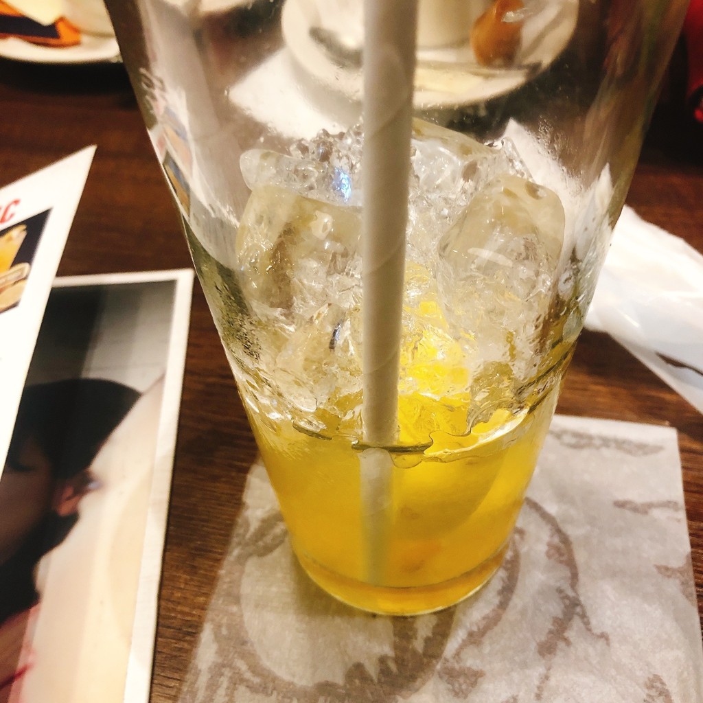 ユーザーが投稿したMangoPeachSlushの写真 - 実際訪問したユーザーが直接撮影して投稿した北幸居酒屋アメリカン レストラン&バー TGIフライデーズ 横浜西口店の写真