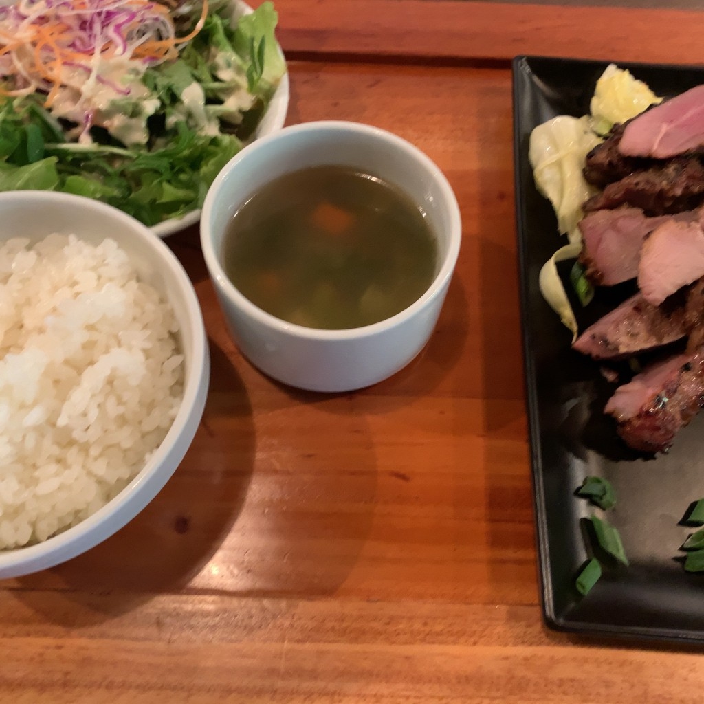 ユーザーが投稿した厳選豚肩ロース西京漬け 炭火焼き定食の写真 - 実際訪問したユーザーが直接撮影して投稿した日本橋イタリアンAllegroの写真