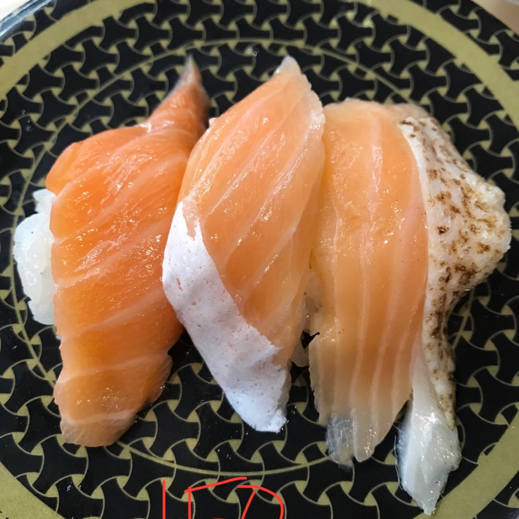 ユーザーが投稿した寿司皿150円の写真 - 実際訪問したユーザーが直接撮影して投稿した欽明台西回転寿司はま寿司 松井山手店の写真