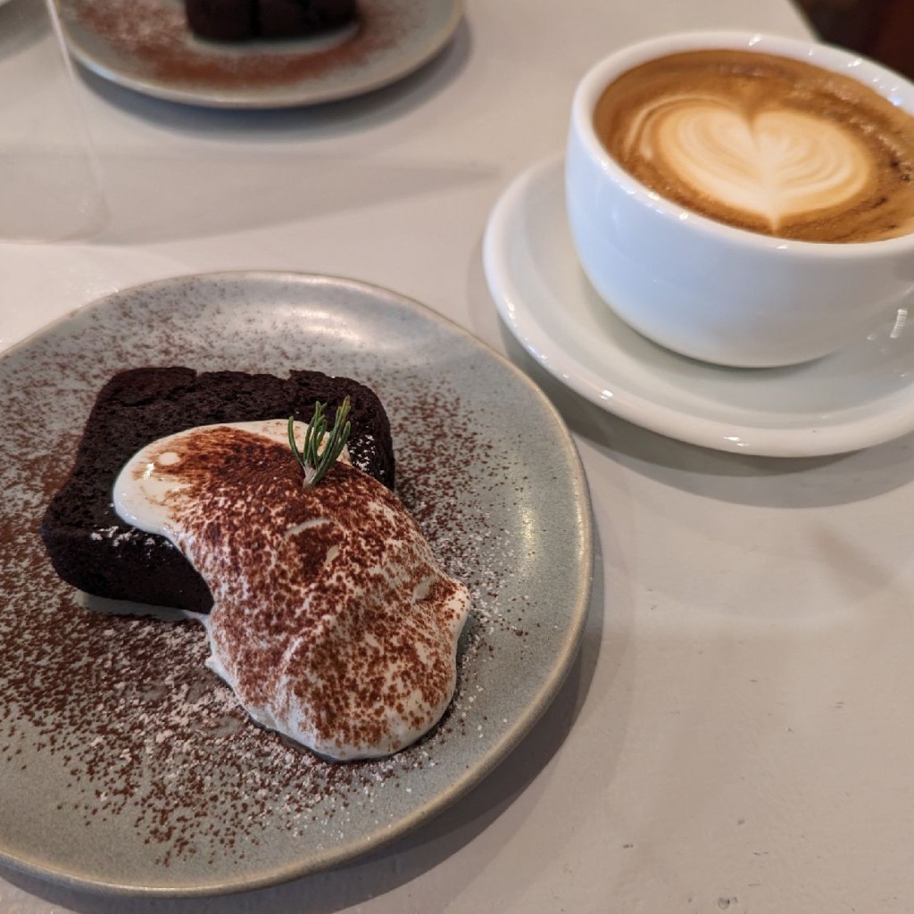 ユーザーが投稿したガトーショコラの写真 - 実際訪問したユーザーが直接撮影して投稿した中崎西カフェ喫茶と菓子タビノネ 中崎店の写真