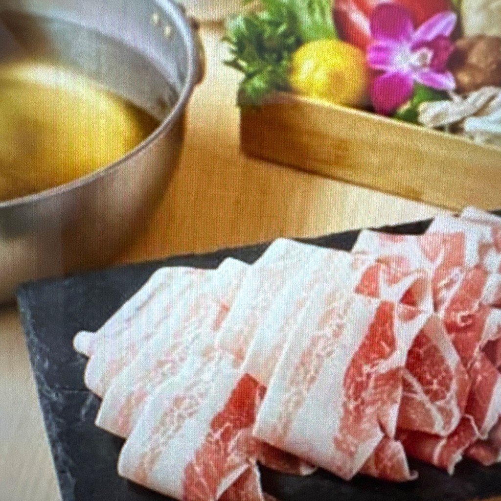 ユーザーが投稿したやわらか豚肉食べ放題の写真 - 実際訪問したユーザーが直接撮影して投稿した本町しゃぶしゃぶしゃぶしゃぶ牛太 横須賀店の写真