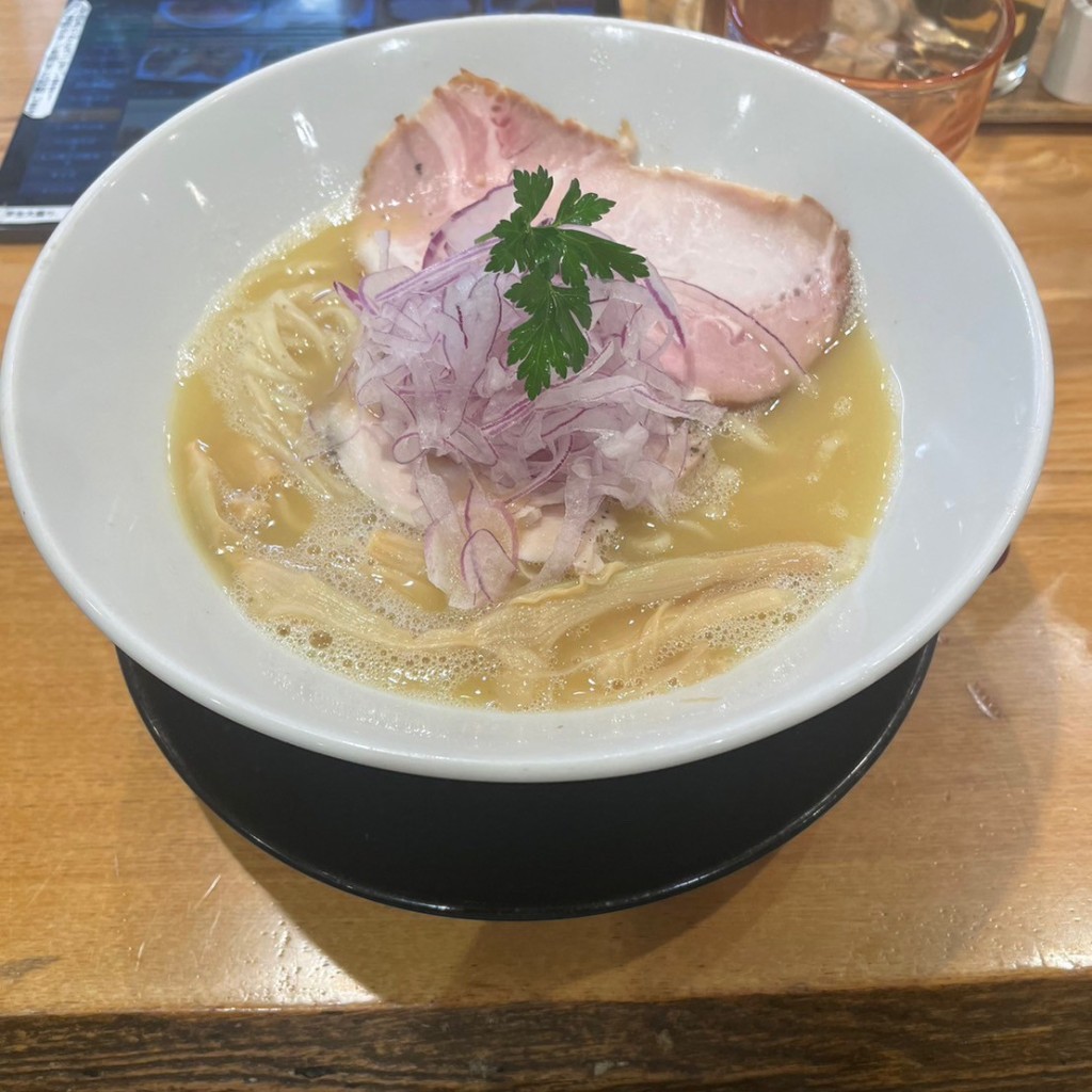 ユーザーが投稿したうつ鶏そばの写真 - 実際訪問したユーザーが直接撮影して投稿した国吉田ラーメン専門店麺や厨の写真
