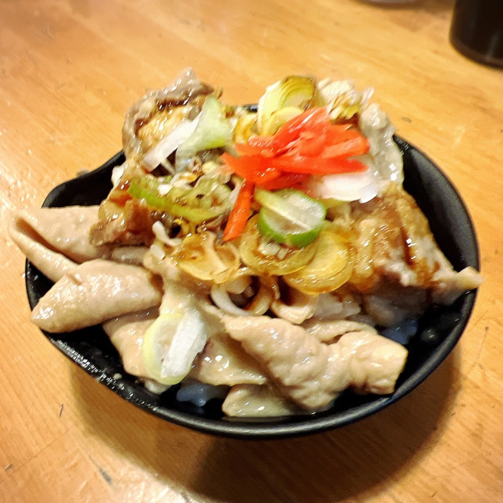 ユーザーが投稿した煮込みご飯の写真 - 実際訪問したユーザーが直接撮影して投稿した本町串焼き四文屋 国分寺店の写真