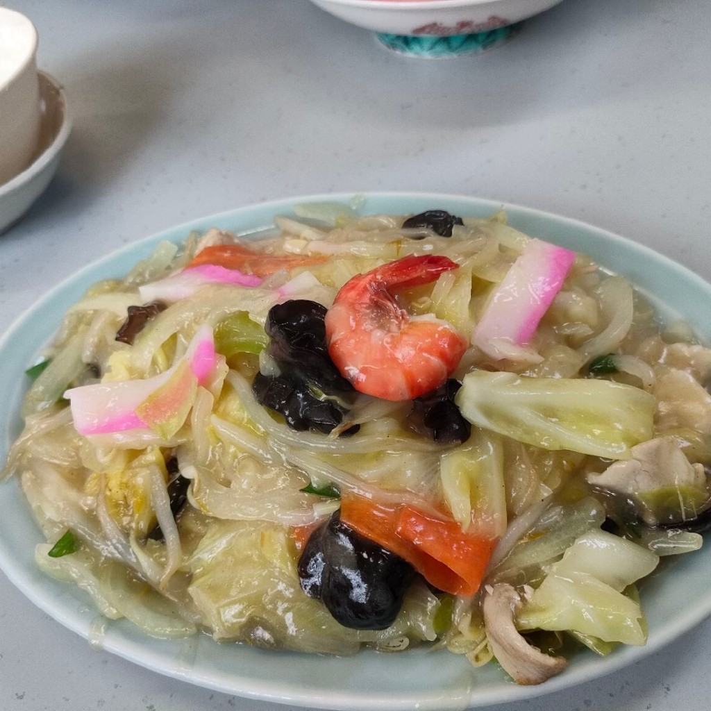 ユーザーが投稿した皿うどん 太麺の写真 - 実際訪問したユーザーが直接撮影して投稿した港南台ラーメン / つけ麺九州ラーメン友理 本店の写真