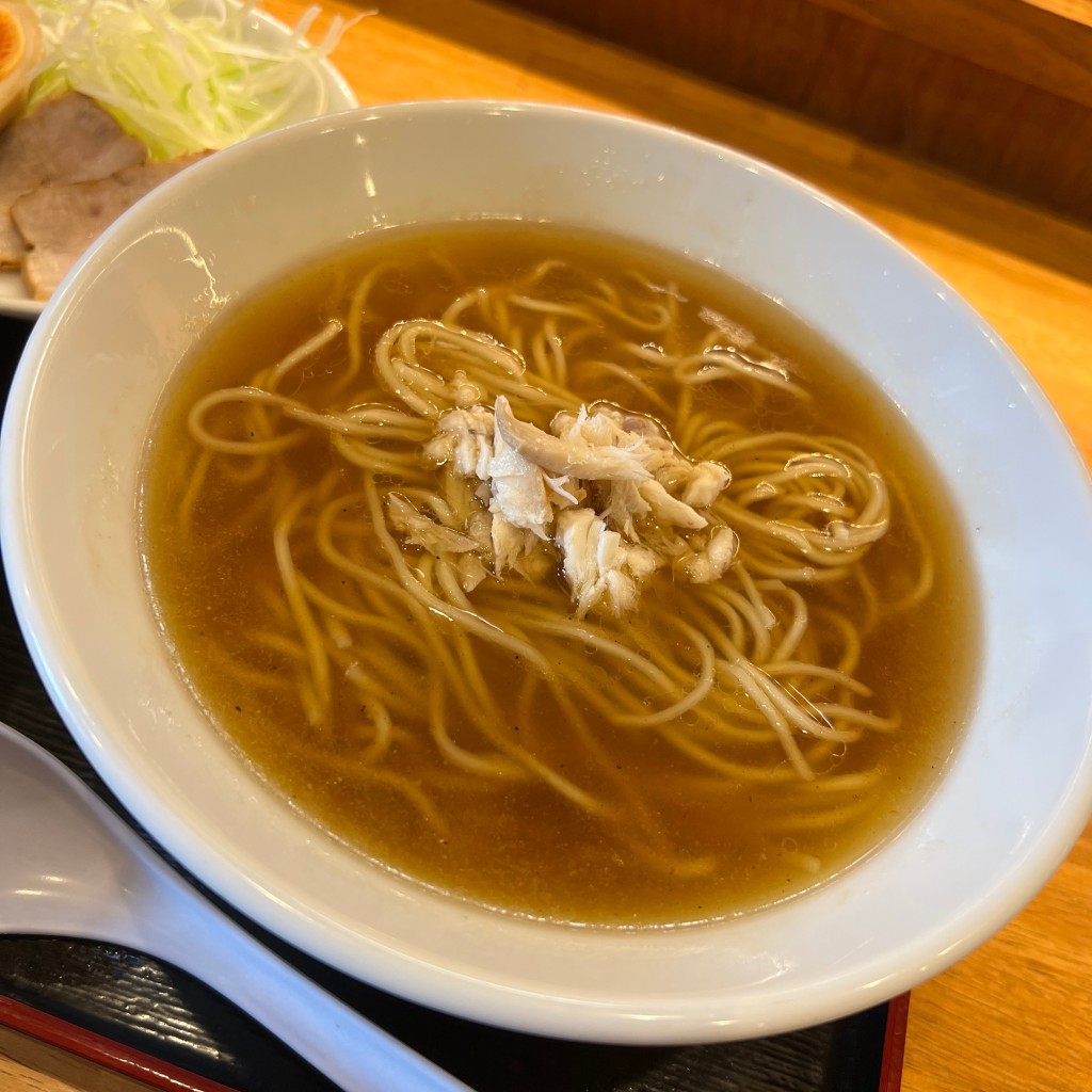 ユーザーが投稿した鯛ラーメン 限定Bの写真 - 実際訪問したユーザーが直接撮影して投稿した堂坂町ラーメン / つけ麺麺屋そのかの写真