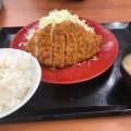 ロースカツ定食 - 実際訪問したユーザーが直接撮影して投稿した大塚新町とんかつかつや 川越店の写真のメニュー情報