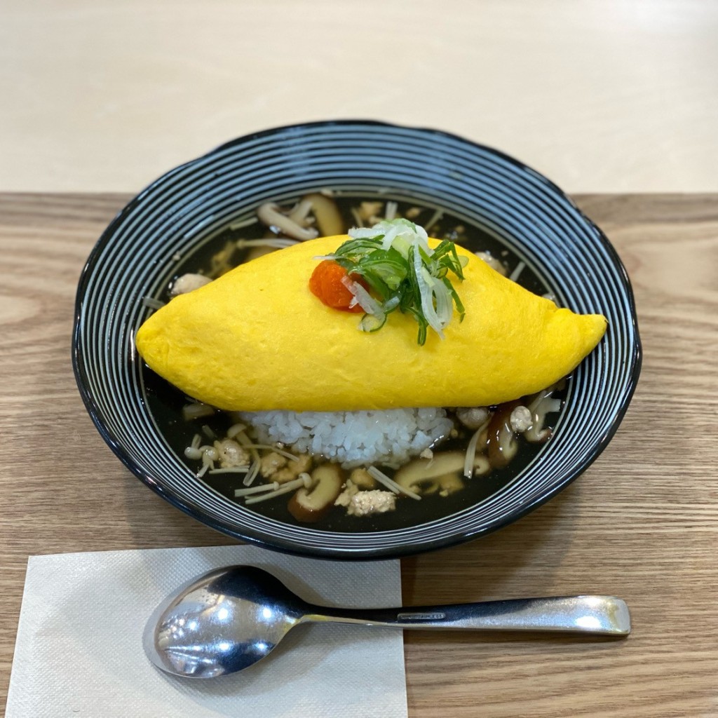 ユーザーが投稿した6 和風オムライスの写真 - 実際訪問したユーザーが直接撮影して投稿した大和田洋食にわとり農家のたまごKitchen Lilyの写真