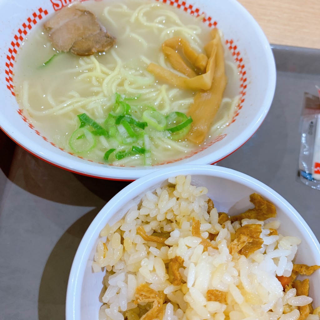 yummy-tummyさんが投稿した松竹町上野ラーメン専門店のお店スガキヤ 江南西アピタ店/スガキヤ コウナンニシアピタテンの写真