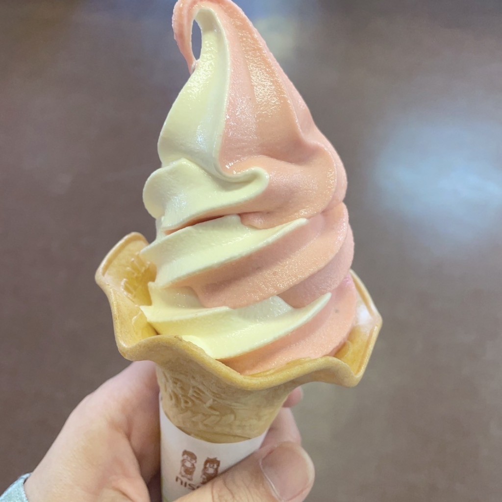 ユーザーが投稿したソフトクリームの写真 - 実際訪問したユーザーが直接撮影して投稿した山田定食屋阿蘇大観峰茶店の写真