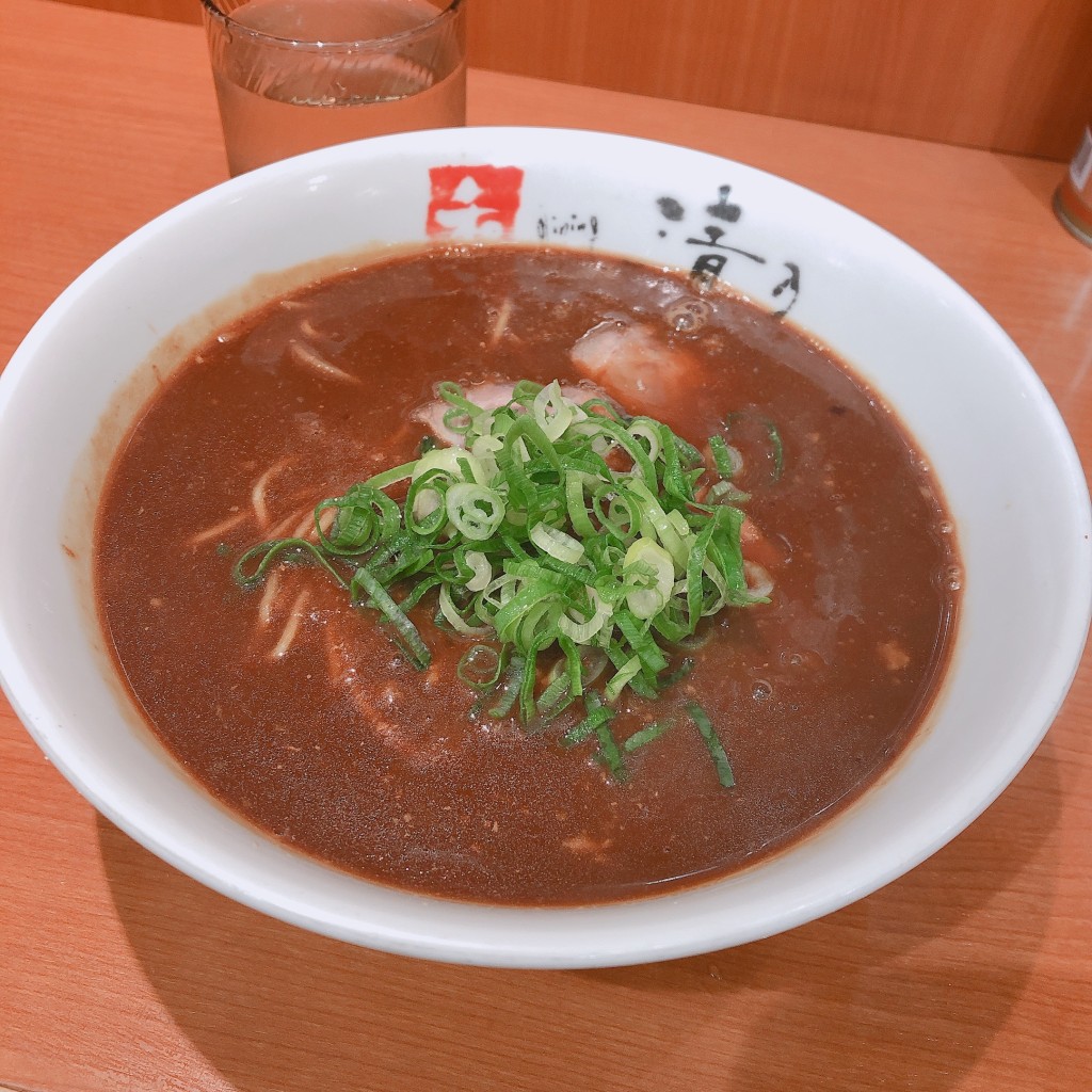 ユーザーが投稿したとんこつ 和歌山ラーメンの写真 - 実際訪問したユーザーが直接撮影して投稿した友田町ラーメン / つけ麺清乃 近鉄百貨店和歌山店の写真