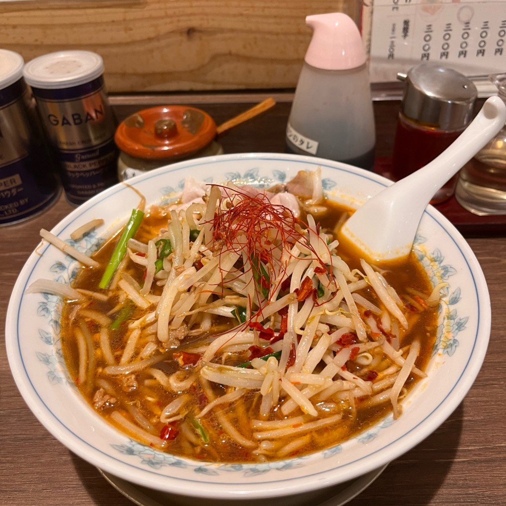 FUJI山のグルメ記録帳さんが投稿した悲田院町ラーメン専門店のお店元祖熟成細麺 香来  天王寺MIO店の写真