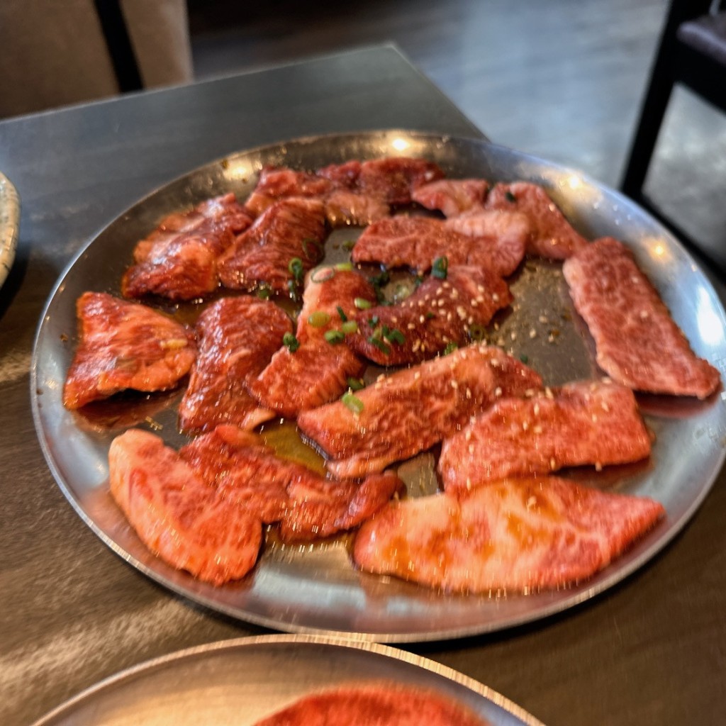 ユーザーが投稿した和牛上カルビの写真 - 実際訪問したユーザーが直接撮影して投稿した散田町焼肉味ん味ん 西八王子店の写真