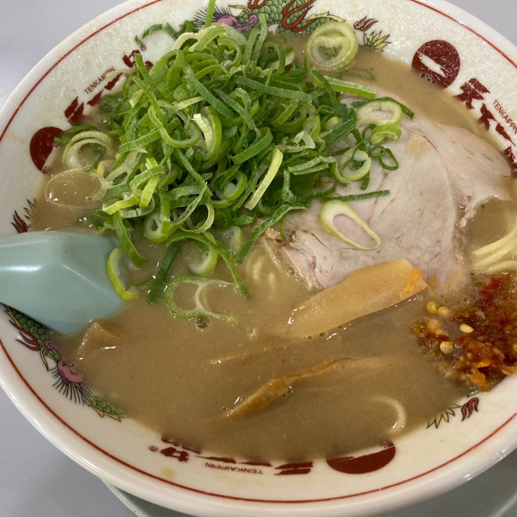 ユーザーが投稿したラーメンの写真 - 実際訪問したユーザーが直接撮影して投稿した西ノ京小堀町ラーメン専門店天下一品 二条駅前店の写真