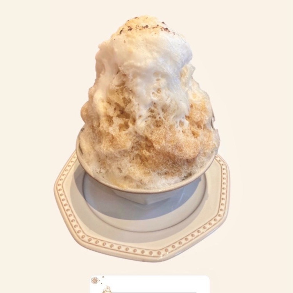 ユーザーが投稿した雪くま (コーヒー)の写真 - 実際訪問したユーザーが直接撮影して投稿した星川カフェホシカワカフェの写真