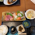 お刺身定食 - 実際訪問したユーザーが直接撮影して投稿した中央和食 / 日本料理旬菜和処 さやまの写真のメニュー情報