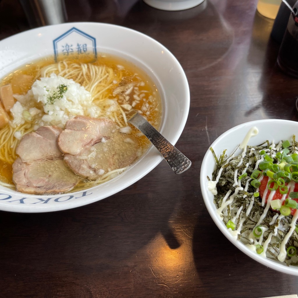 DaiKawaiさんが投稿した曙町ラーメン専門店のお店楽観 立川店/ラッカン タチカワテンの写真