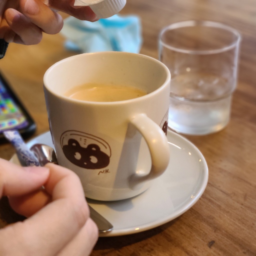 ユーザーが投稿したコーヒーの写真 - 実際訪問したユーザーが直接撮影して投稿した本通喫茶店藝術喫茶 清水温泉の写真