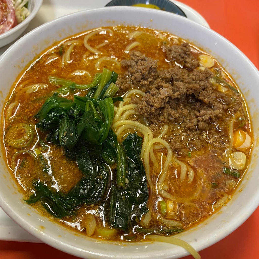 ユーザーが投稿した坦々麺の写真 - 実際訪問したユーザーが直接撮影して投稿した横手中華料理喜楽の写真