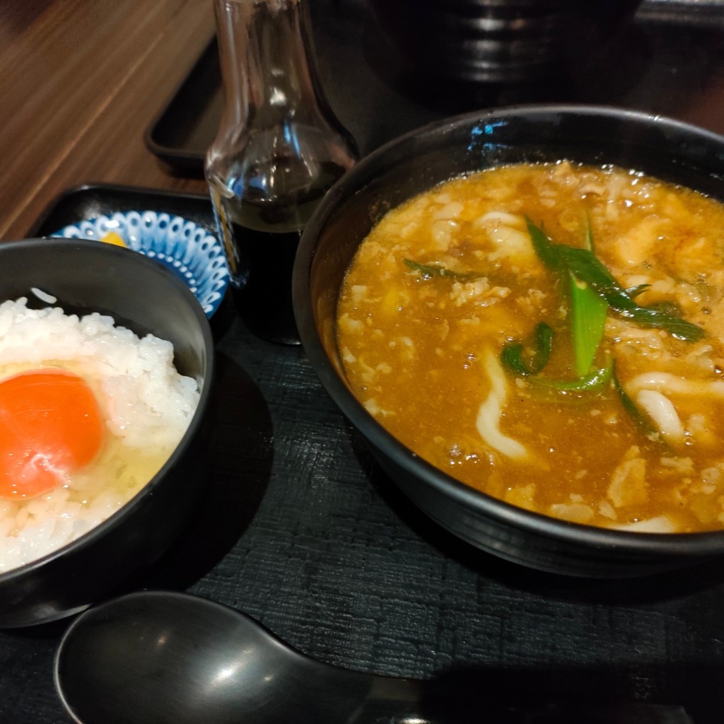 ユーザーが投稿したカレーうどんの写真 - 実際訪問したユーザーが直接撮影して投稿した油阪町うどんKASUYA JR奈良駅前店の写真