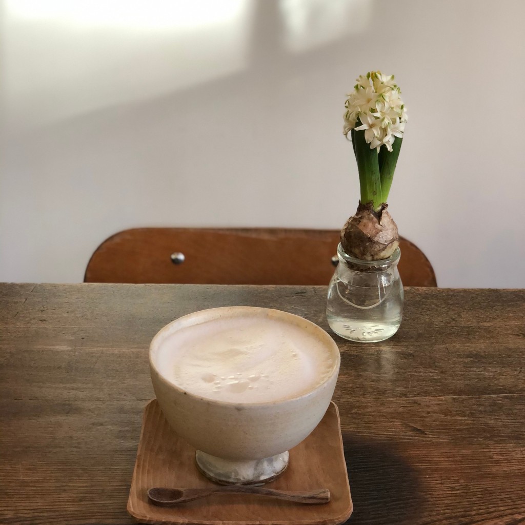 ユーザーが投稿したカフェオレの写真 - 実際訪問したユーザーが直接撮影して投稿した木月カフェChai Cafeの写真
