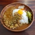 キーマカレー - 実際訪問したユーザーが直接撮影して投稿した荒田町カレーカレー屋Msの写真のメニュー情報