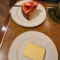 濃厚チーズケーキ - 実際訪問したユーザーが直接撮影して投稿した西院巽町喫茶店喫茶 FRONTの写真のメニュー情報