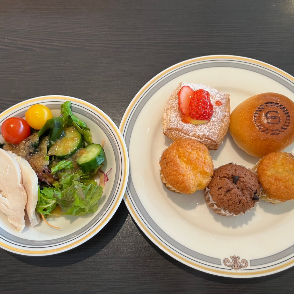 ユーザーが投稿した朝食ビュッフェの写真 - 実際訪問したユーザーが直接撮影して投稿した舞浜カフェGALLERIA CAFEの写真