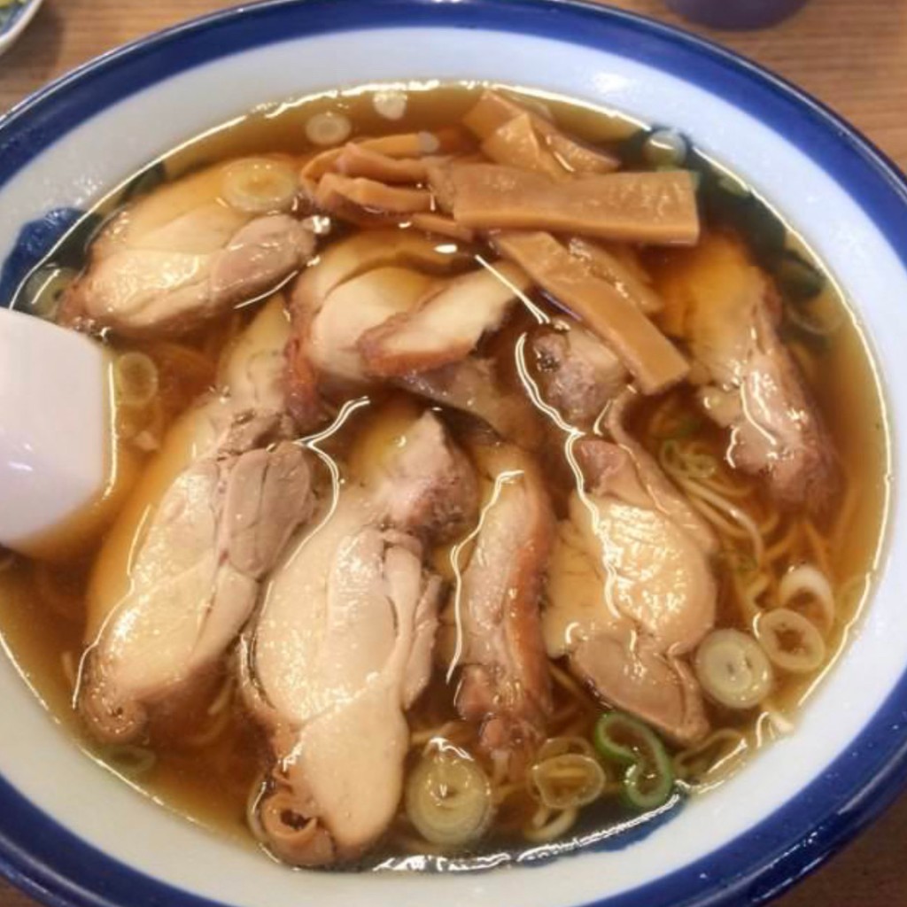 ユーザーが投稿したチャーシューメンの写真 - 実際訪問したユーザーが直接撮影して投稿した古川南町定食屋いろは食堂 古川支店の写真