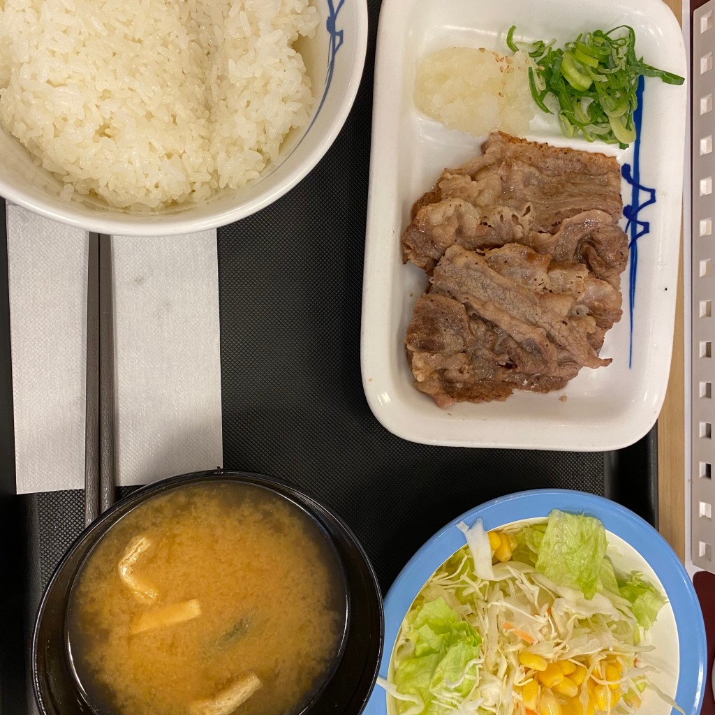 ユーザーが投稿した焼肉定食の写真 - 実際訪問したユーザーが直接撮影して投稿した西葛西牛丼松屋 西葛西店の写真