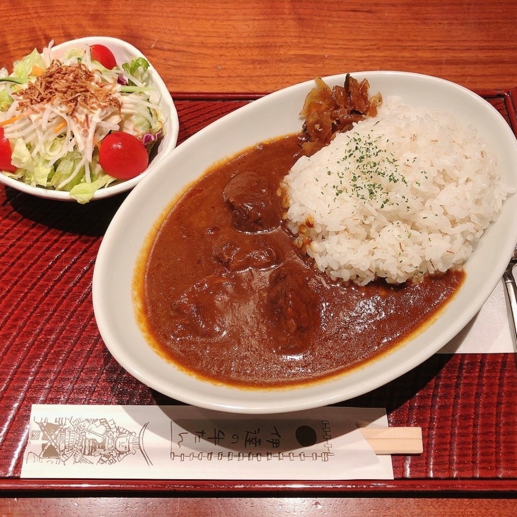 ユーザーが投稿したカレーの写真 - 実際訪問したユーザーが直接撮影して投稿した丸の内ステーキ伊達の牛たん本舗 KITTE グランシェ店の写真