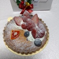 クリスマスチーズケーキ - 実際訪問したユーザーが直接撮影して投稿した上生洲町スイーツsampoの写真のメニュー情報