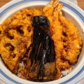 お昼天丼 - 実際訪問したユーザーが直接撮影して投稿した銀座天ぷら銀座 天國 本店の写真のメニュー情報