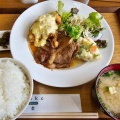 実際訪問したユーザーが直接撮影して投稿した下新入洋食農家の食卓の写真