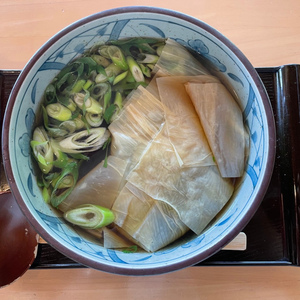 ユーザーが投稿した京ゆば茶そばの写真 - 実際訪問したユーザーが直接撮影して投稿した轆轤町そば清水めん蔵人の写真