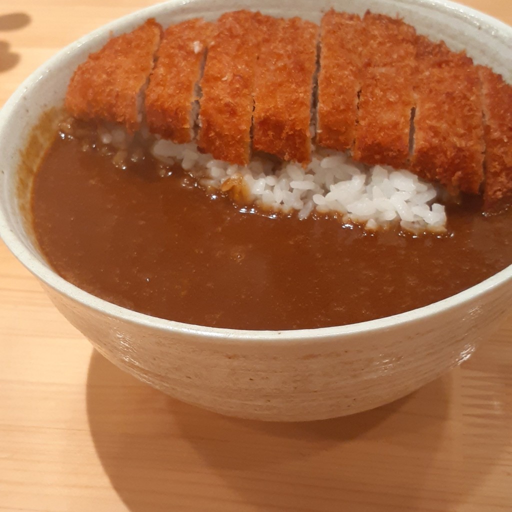 ユーザーが投稿したカツカレー丼の写真 - 実際訪問したユーザーが直接撮影して投稿した難波千日前丼ものかつ丼 吉兵衛 なんば道具屋筋店の写真