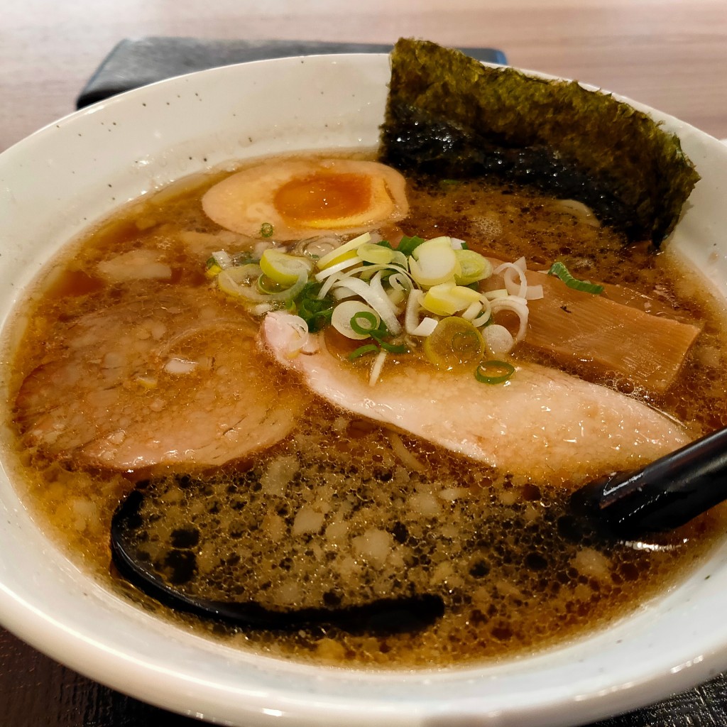 ユーザーが投稿したこく旨醤油ラーメンの写真 - 実際訪問したユーザーが直接撮影して投稿した香椎照葉その他飲食店麺処直久照葉アイランドアイ店の写真