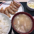 餃子定食豚汁 - 実際訪問したユーザーが直接撮影して投稿した前田六条餃子みよしの 手稲前田店の写真のメニュー情報