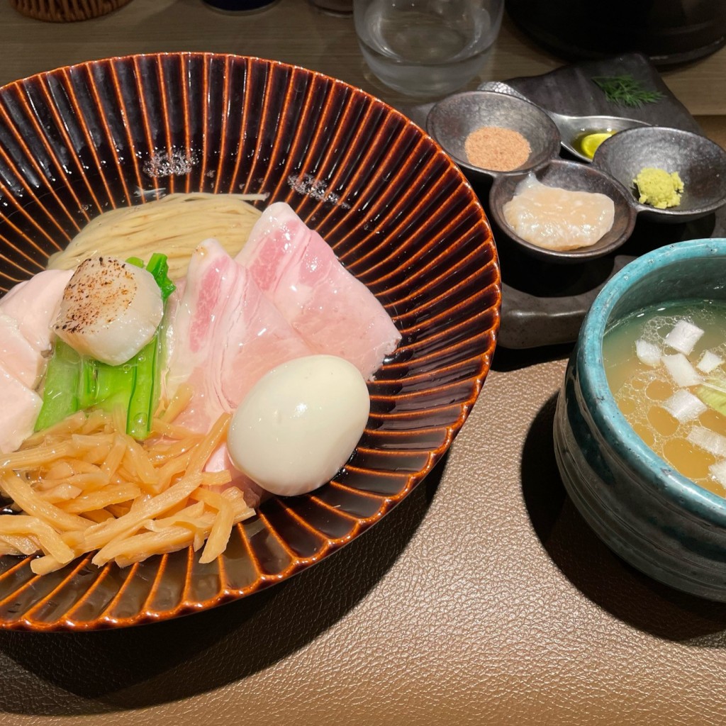 ひゃんさん_ラーメン多めさんが投稿した神田佐久間町つけ麺専門店のお店Tokyo Style Noodle ほたて日和/トウキョウ スタイル ヌードル ホタテビヨリの写真